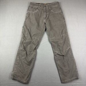 Kuhl Revolvr Pants Mens 30x30 Brown Crag Series Hiking Outdoor Work Canvas